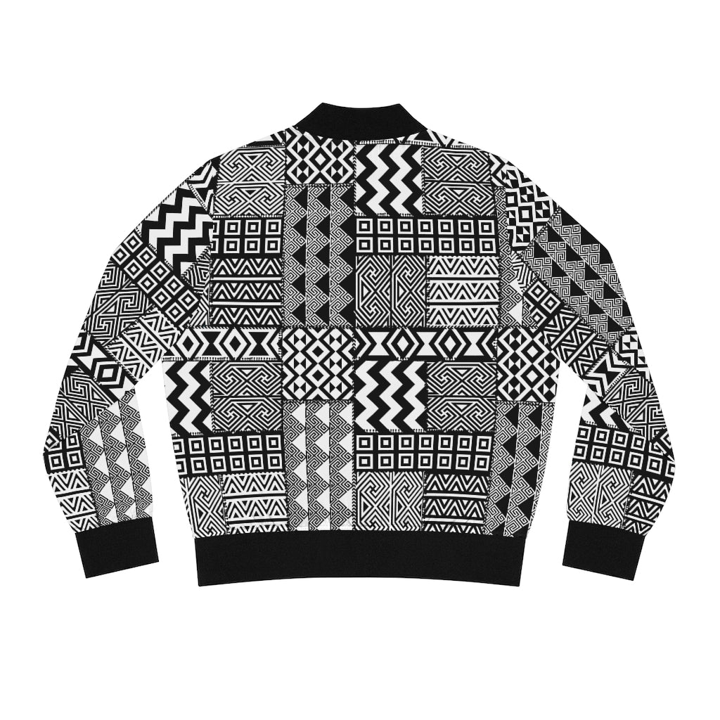 Black and White | Women's Bomber Jacket