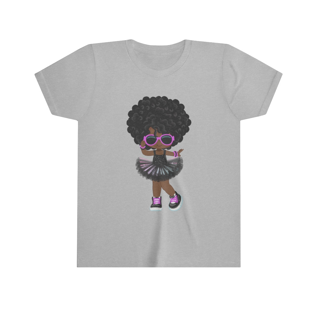 Hip Hop Girl TuTu | Youth Short Sleeve Tee