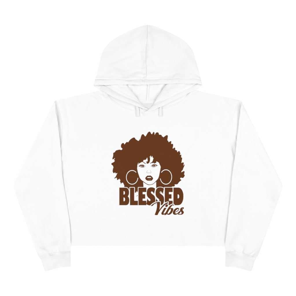 Blessed Vibes | Crop Hoodie