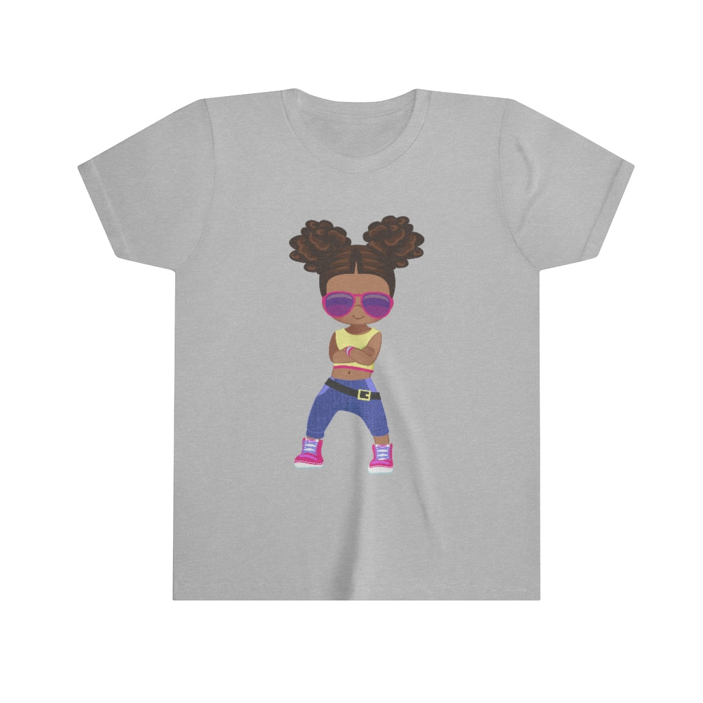 Hip Hop Girl Stance | Youth Short Sleeve Tee