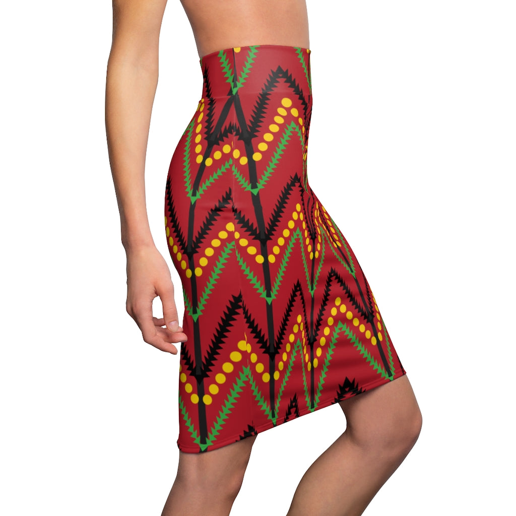 Multi | Women's Pencil Skirt