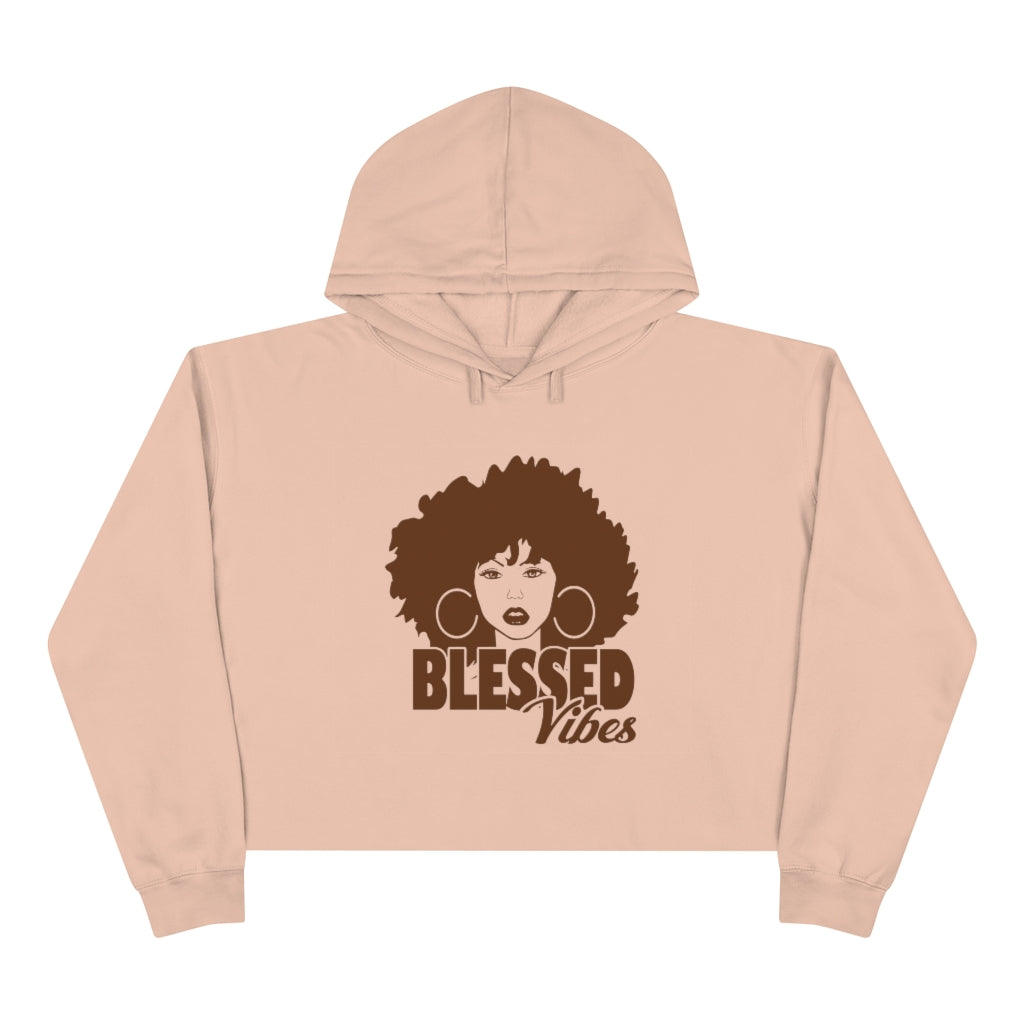 Blessed Vibes | Crop Hoodie