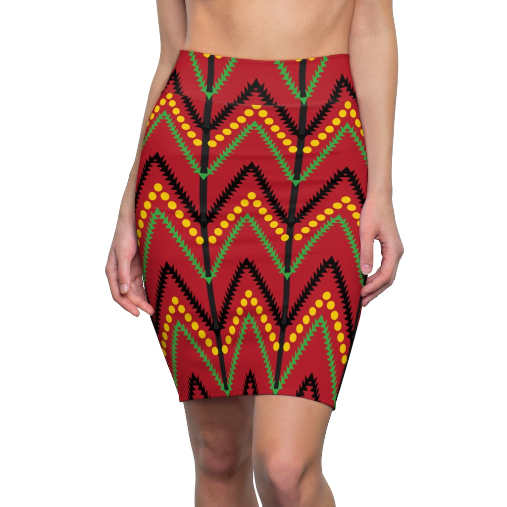 Multi | Women's Pencil Skirt