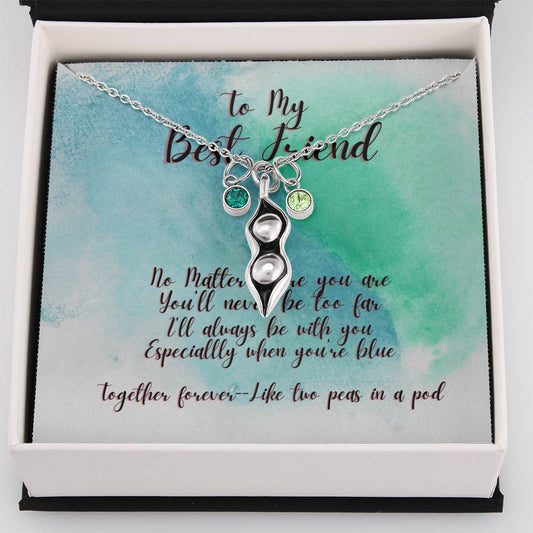 Customizable | Forever Peas in a pod! Necklace