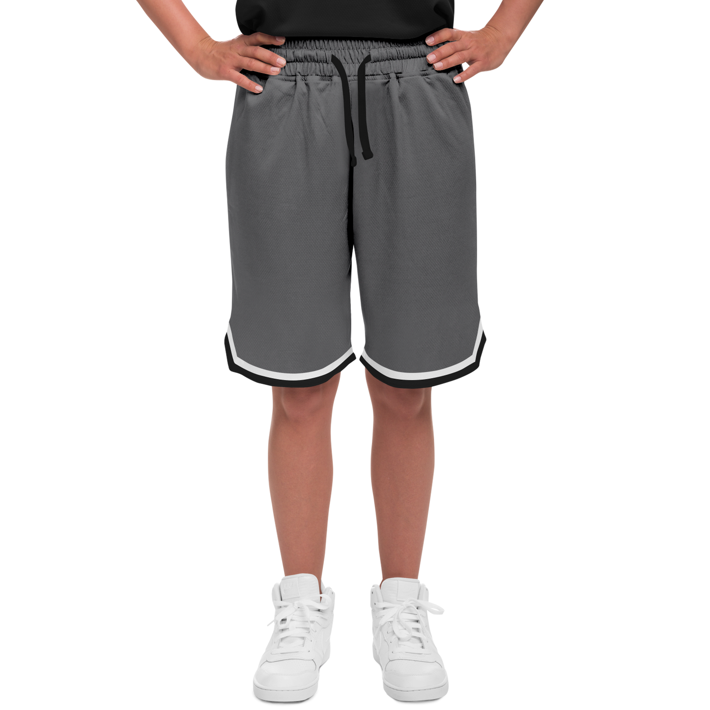 Gray |  Basketball Shorts