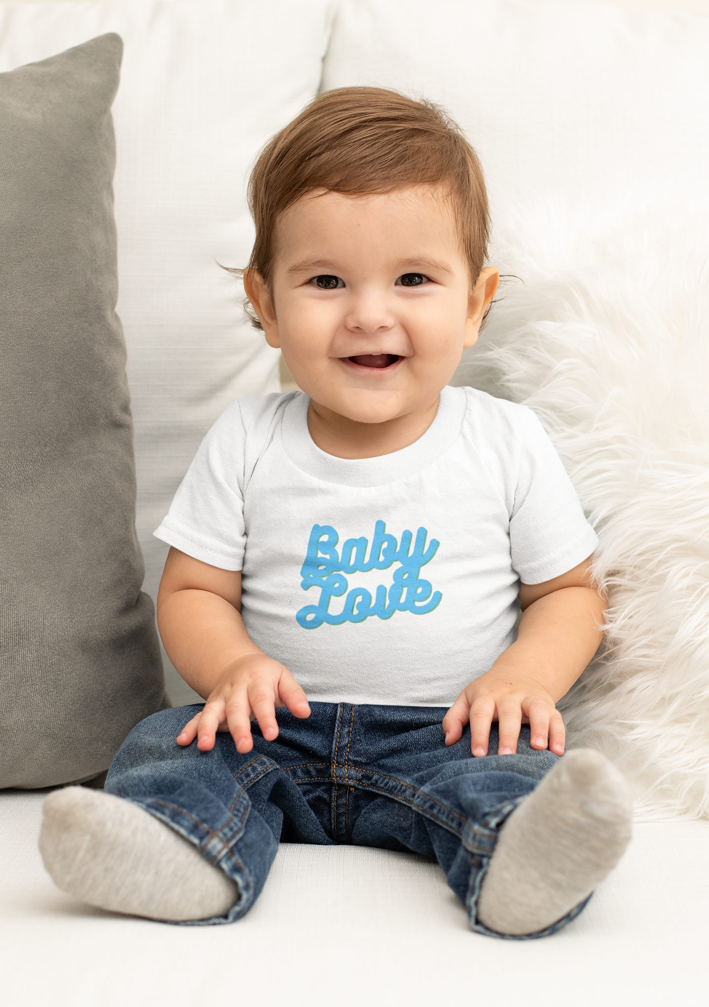 Baby Love Blue | Kid's Tee