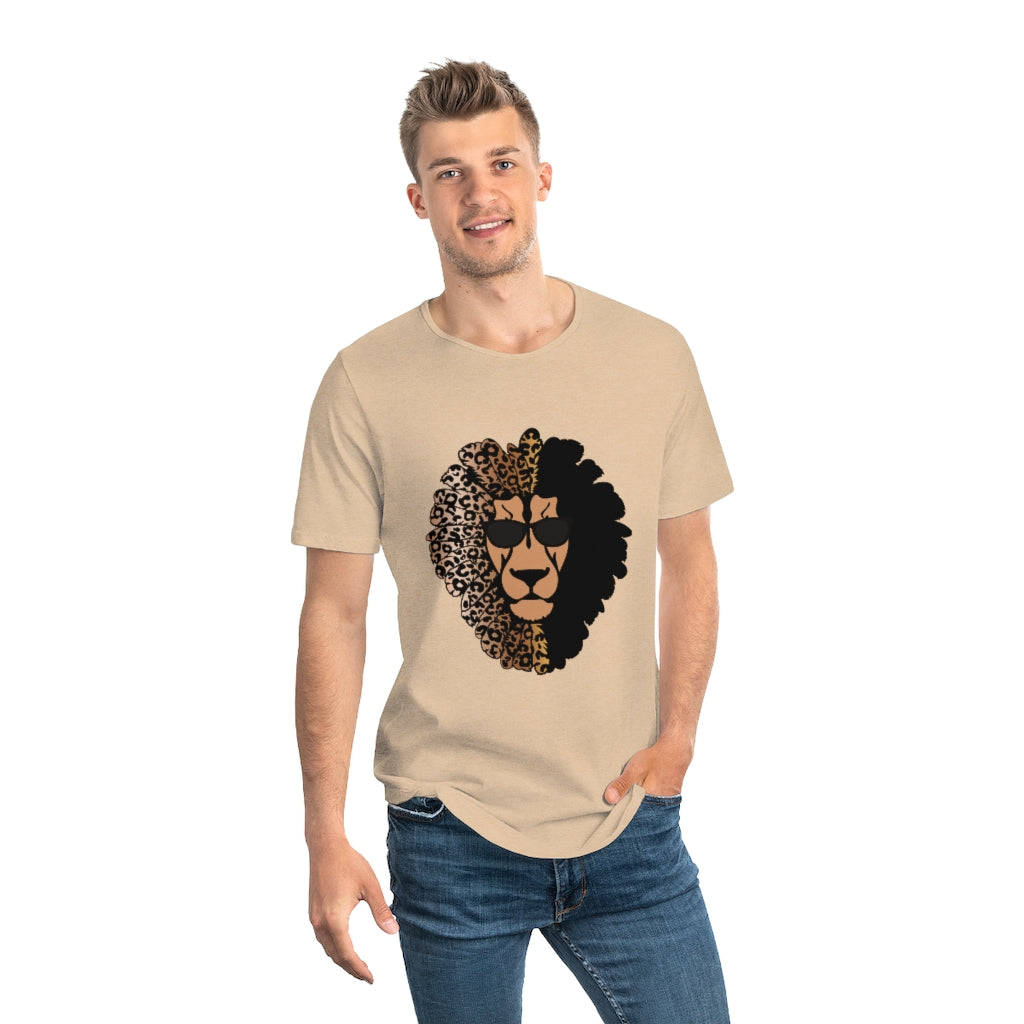 Lion Shades | Men's Curved Hem Tee