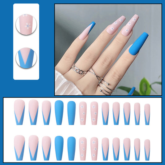 Ballerina Full Coverage Manicure | Removable Fake Nails 24Pcs