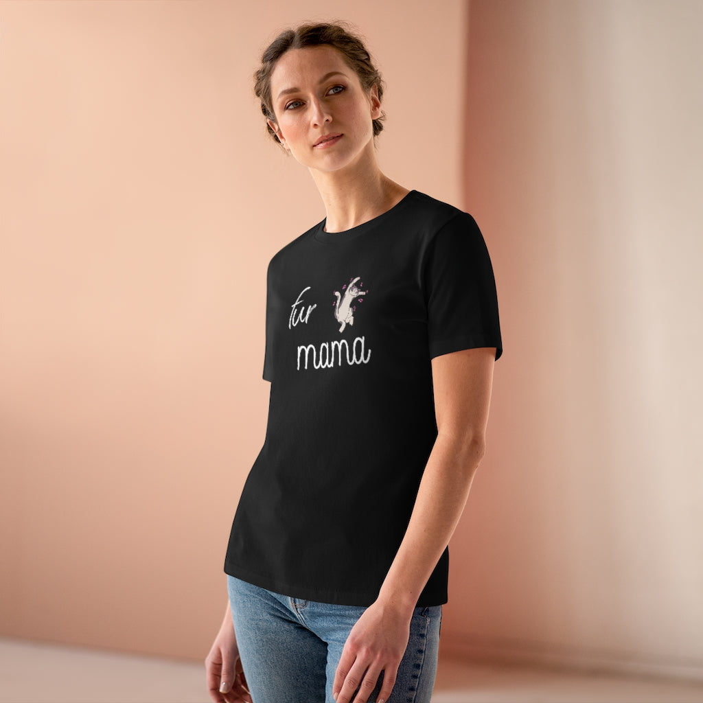 Fur Mama Cat | Women's Premium Tee