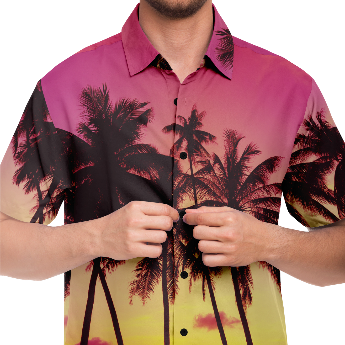 Palm Trees | Men's Button Down Shirt