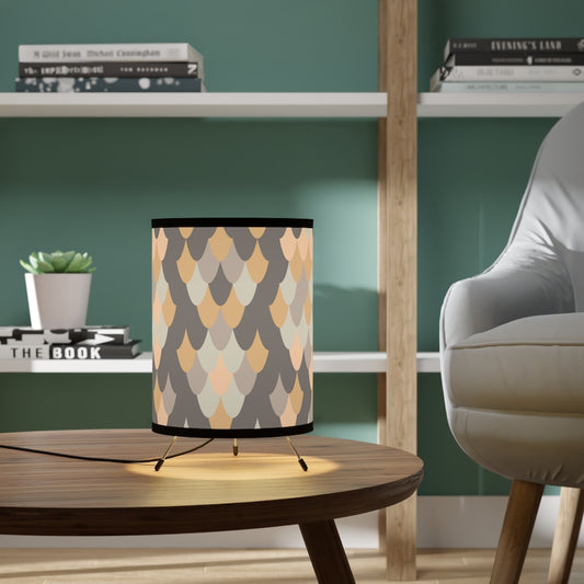 Snake Print | Tripod Lamp