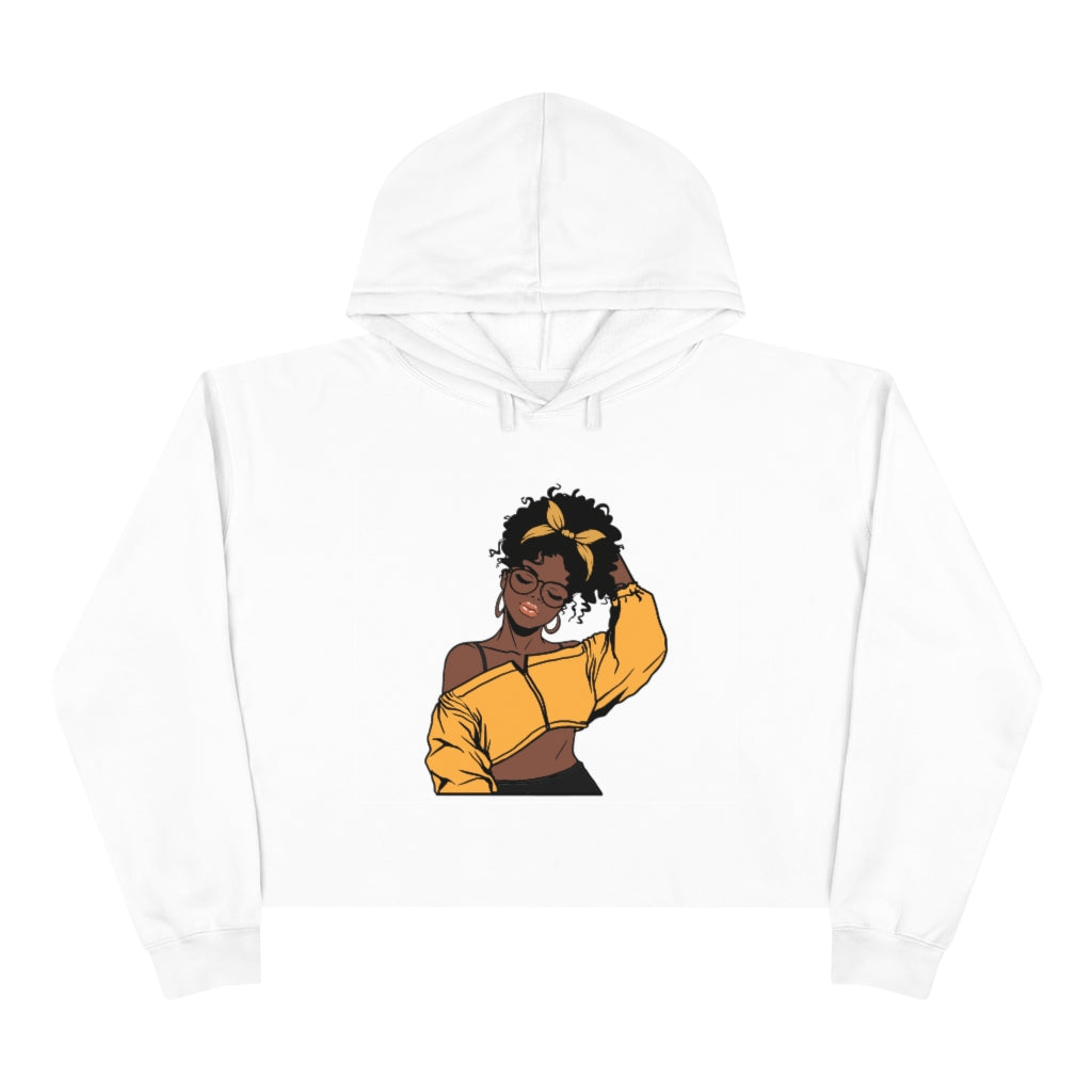 Mellow Yellow | Crop Hoodie