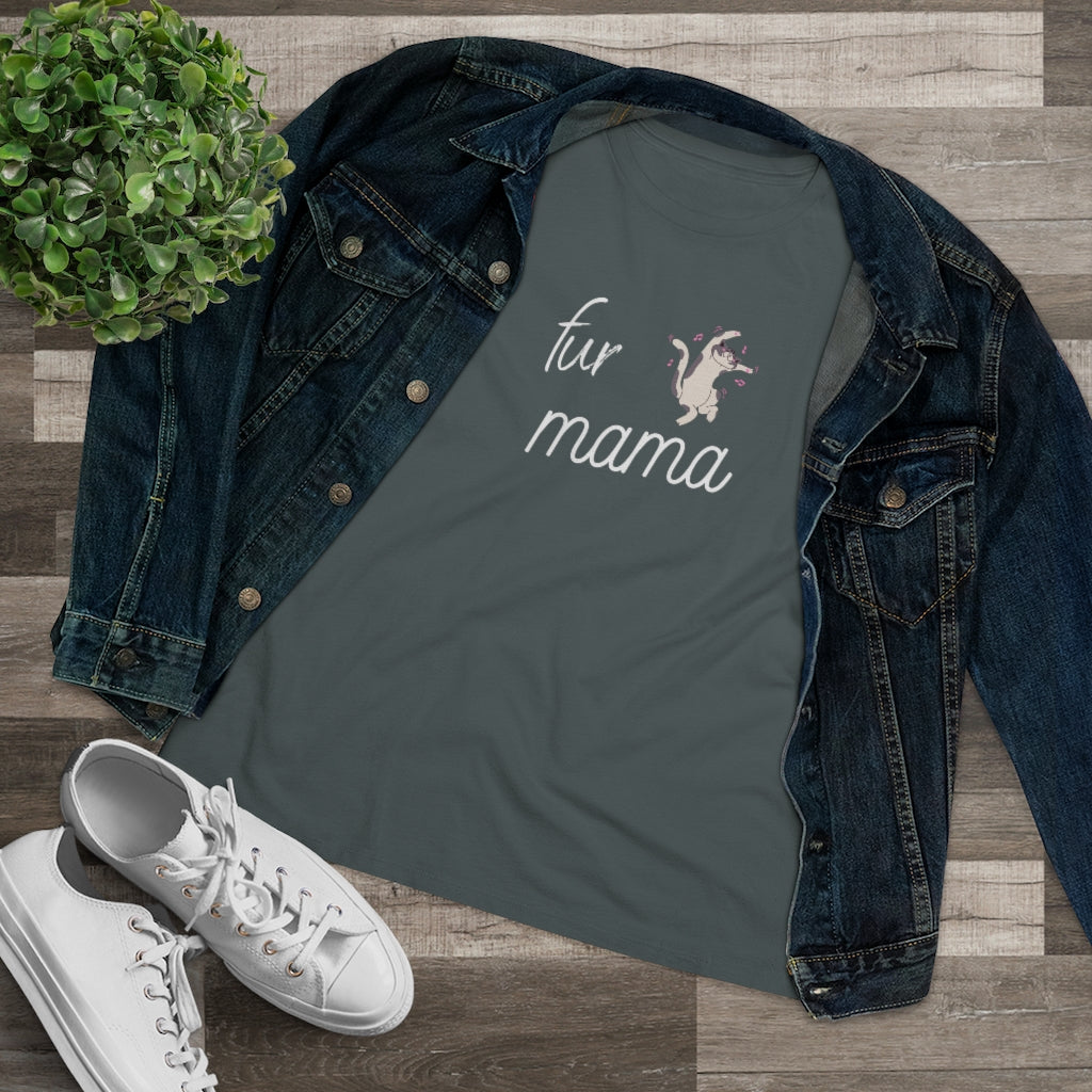 Fur Mama Cat | Women's Premium Tee