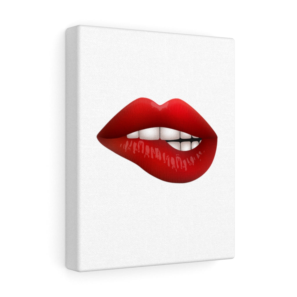 Red Lips | Canvas Wall Art