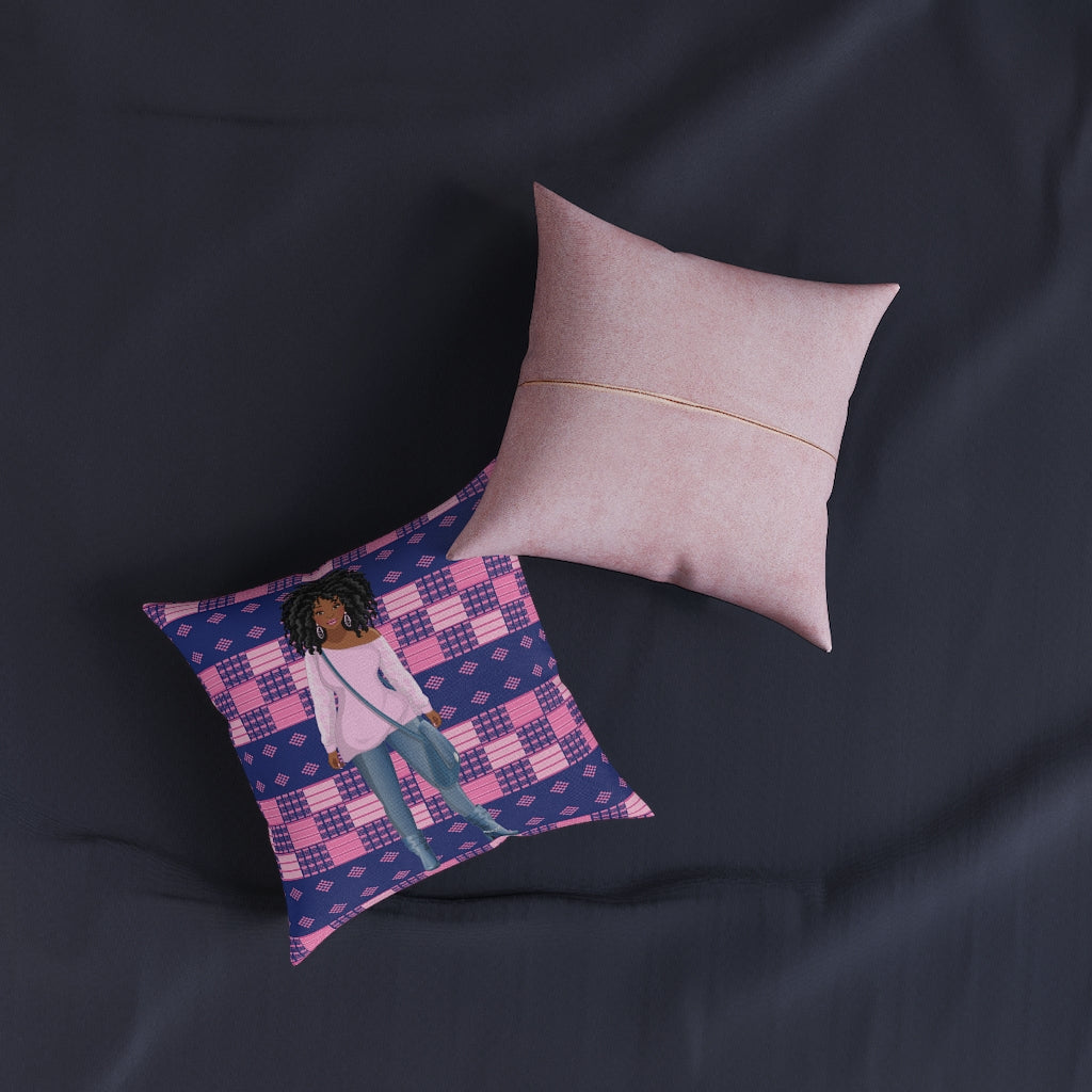 Pink Lady | Square Pillow