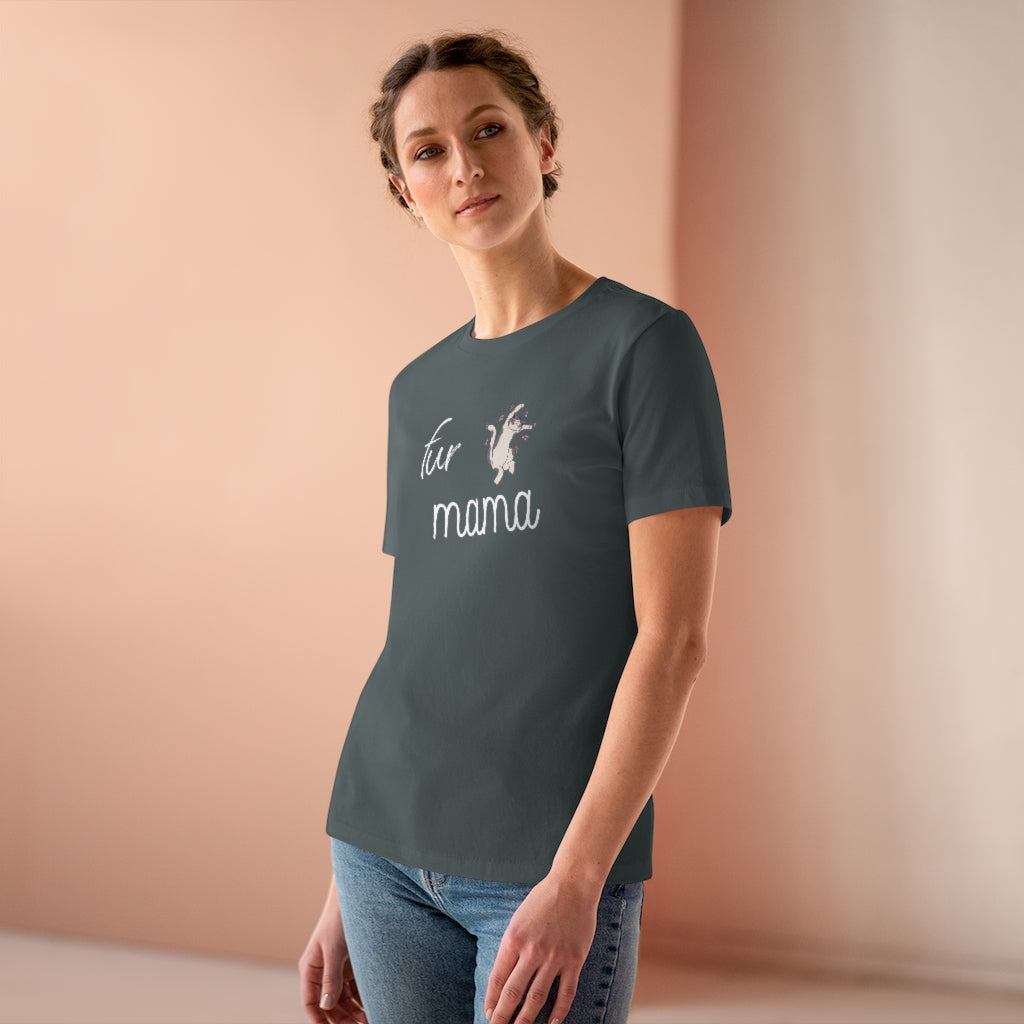 Fur Mama Cat | Women's Premium Tee