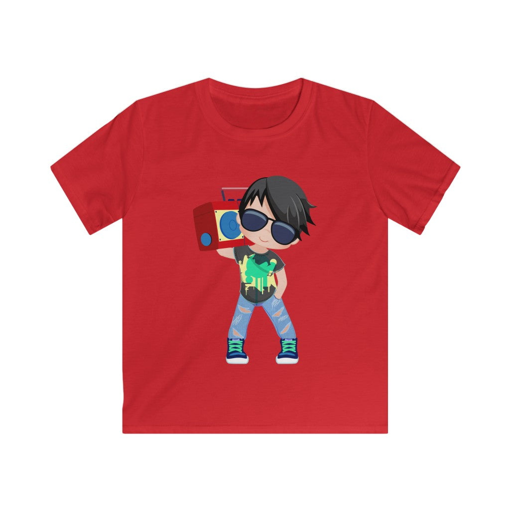 Hip Hop Boys Radio | Kids Soft Style Tee