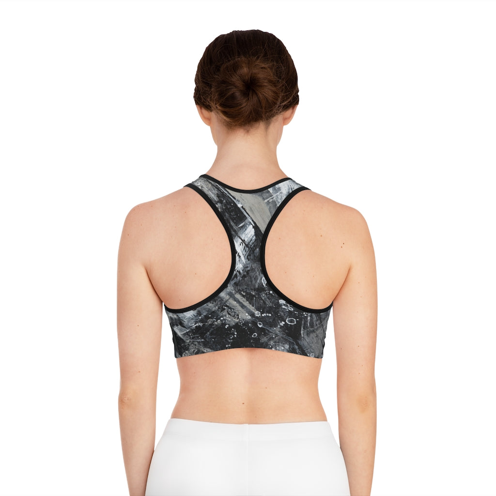 Black and White | Sports Bra