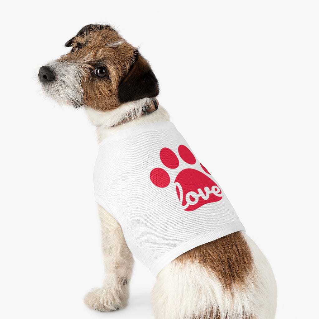 Red Paw | Pet Tank Top