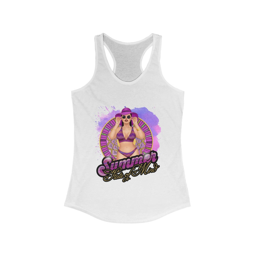 Summer State of Mind | Women's Racer Back Tank