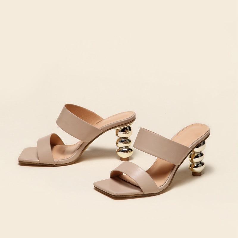 Women's | Plated Chunky High Heels