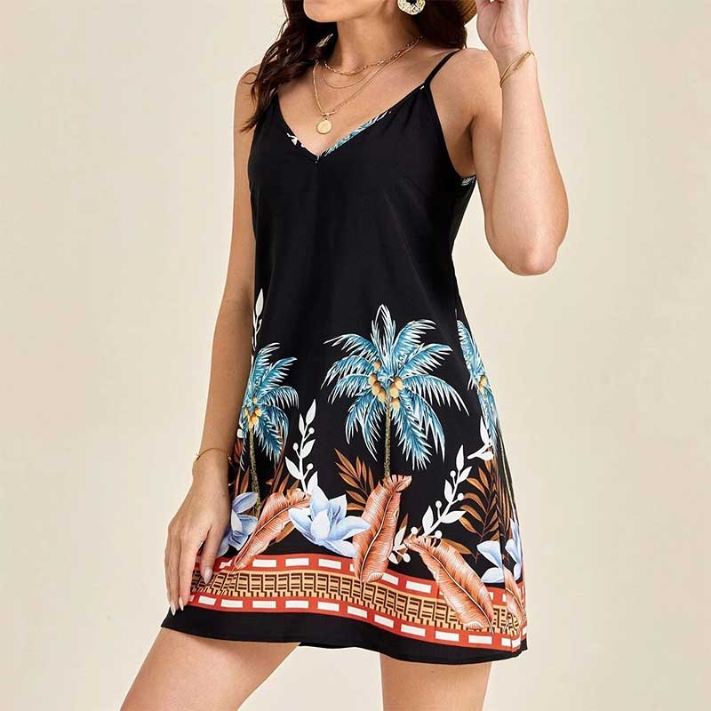 Women's | Tropical Print Dress