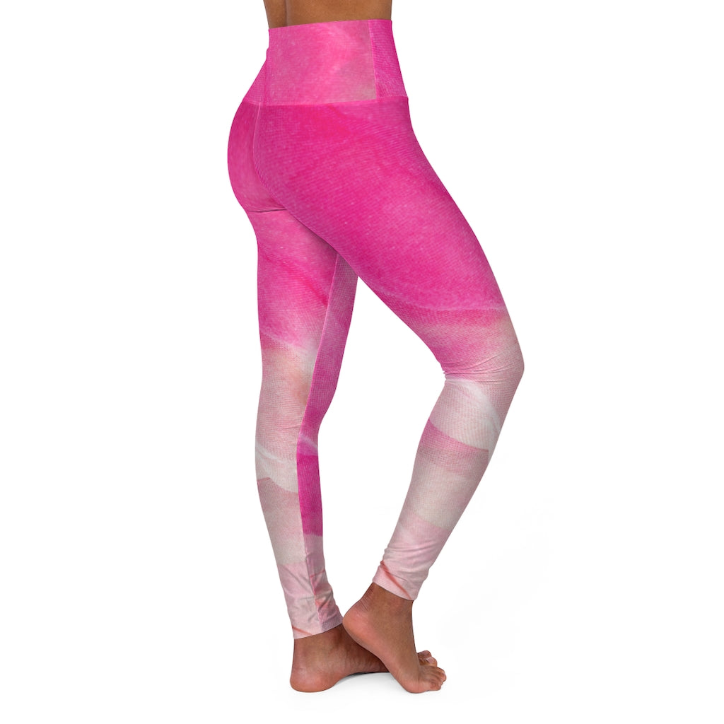 Pinky | High Waisted Yoga Leggings