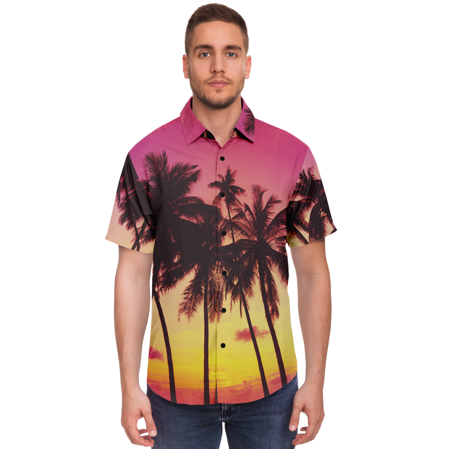 Palm Trees | Men's Button Down Shirt