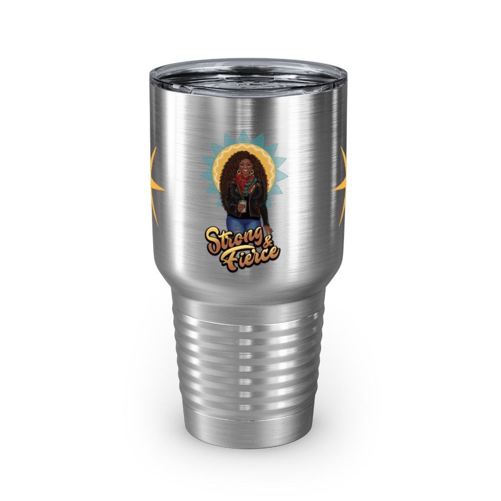 Strong and Fierce | Ring-neck Tumbler, 30oz