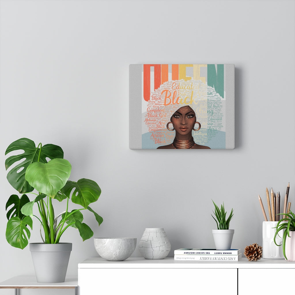 Educated Queen | Canvas Wall Art