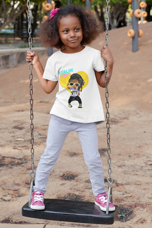 Feelin Cute | Kids Heavy Cotton™ Tee