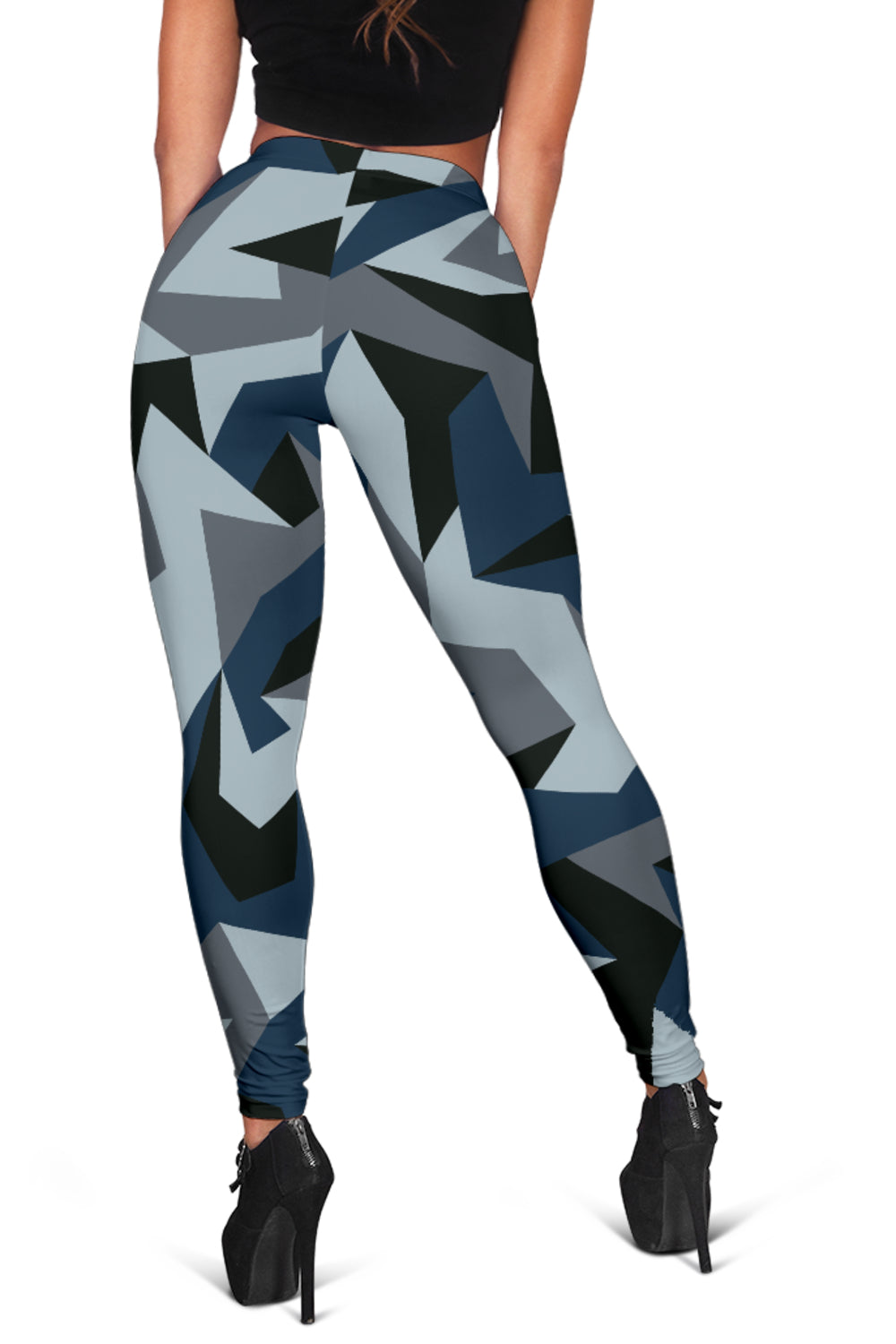 Blue Multi Shapes |  Leggings