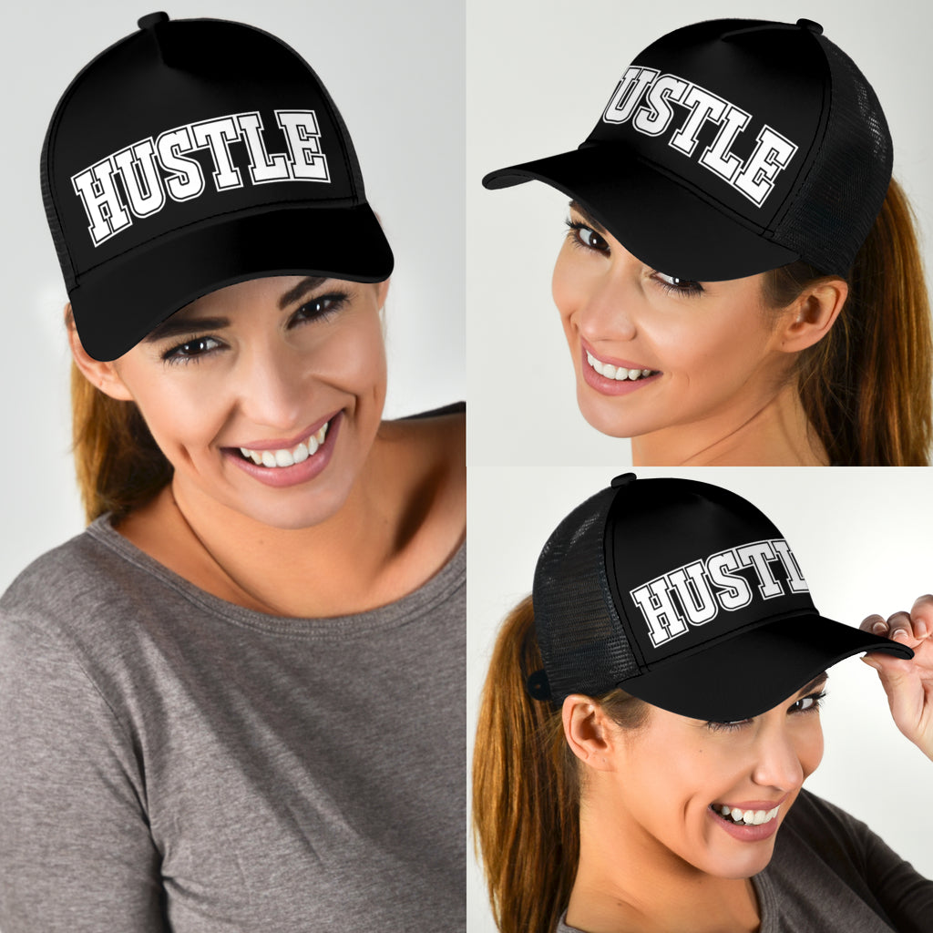 Black Hustle | Mesh Back Cap