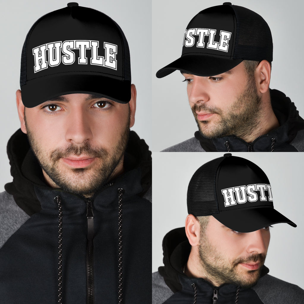 Black Hustle | Mesh Back Cap