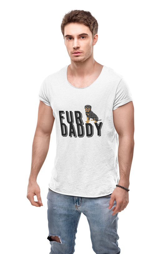 Fur Daddy | Men's Cotton Crew Tee