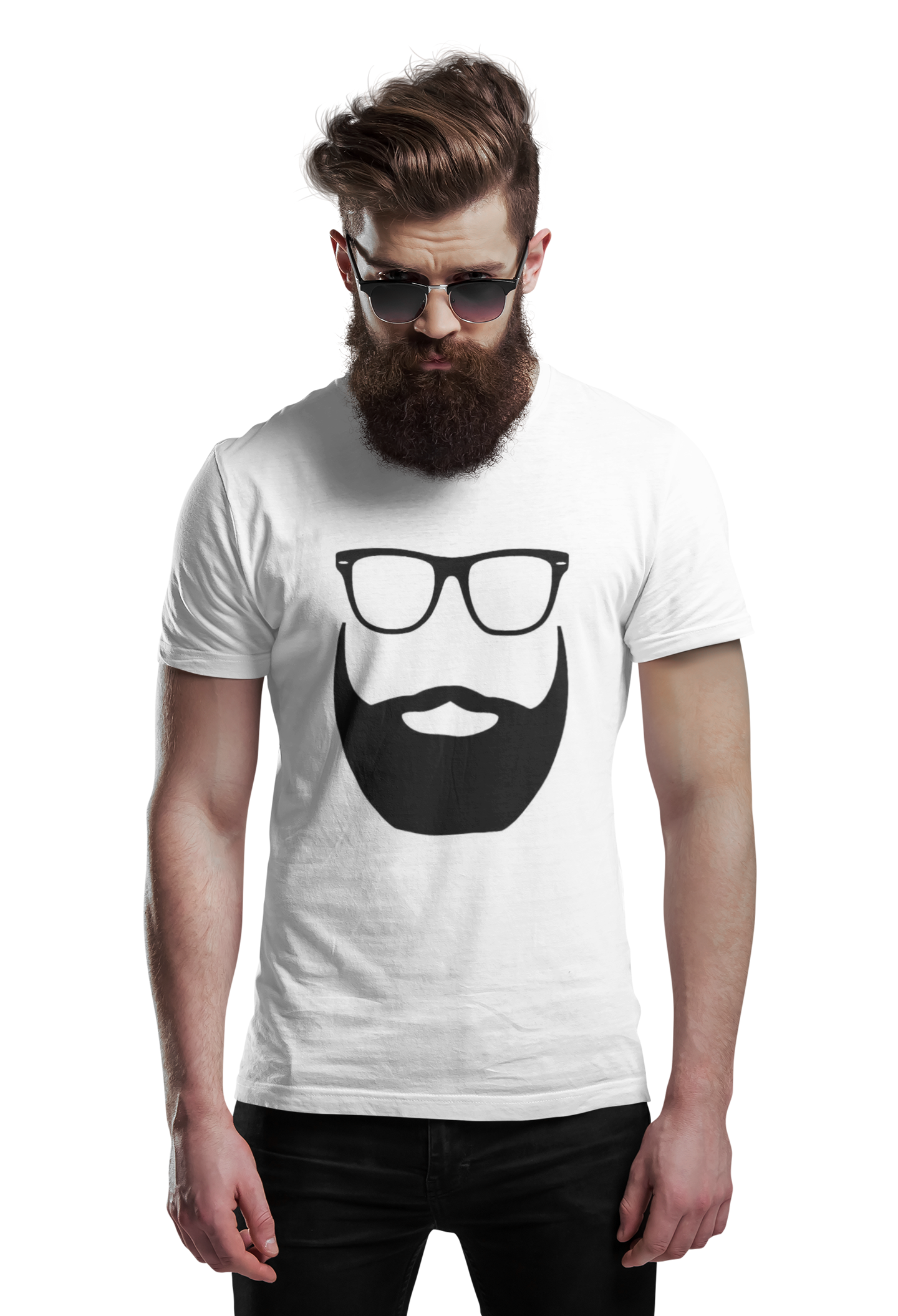 Beard/Glasses | Men's Short Sleeve Tee