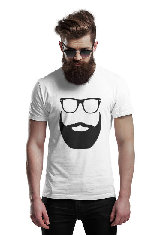 Beard/Glasses | Men's Short Sleeve Tee