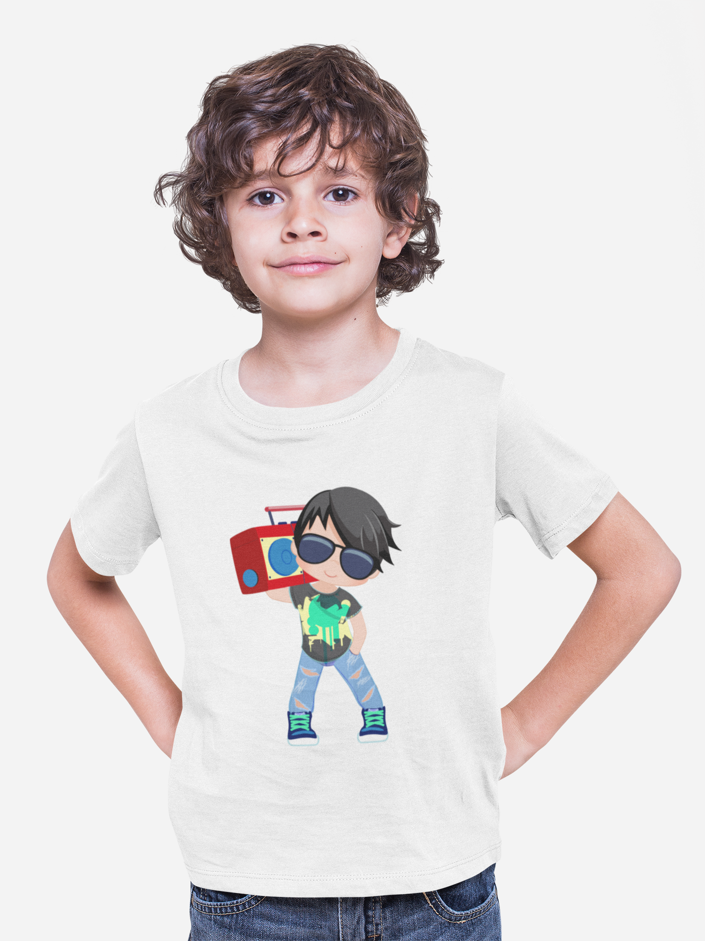 Hip Hop Boys Radio | Kids Soft Style Tee