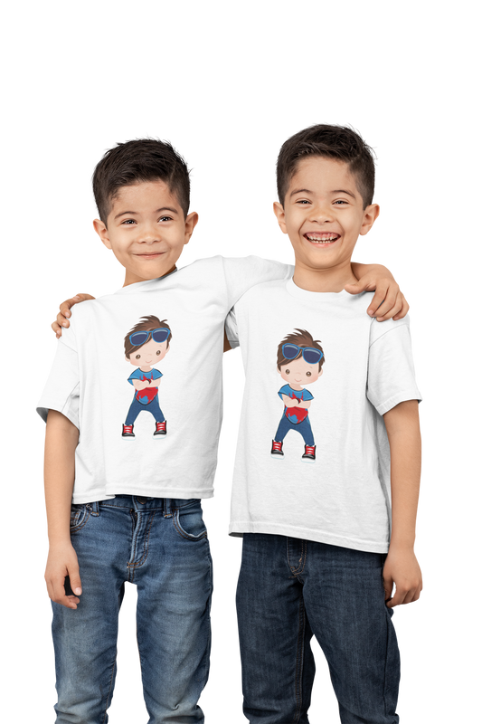 Hip Hop Boys Stance | Kids Soft-style Tee