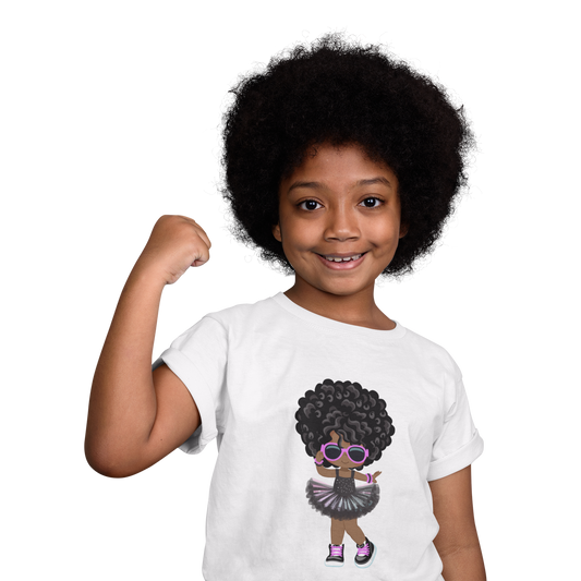 Hip Hop Girl TuTu | Youth Short Sleeve Tee