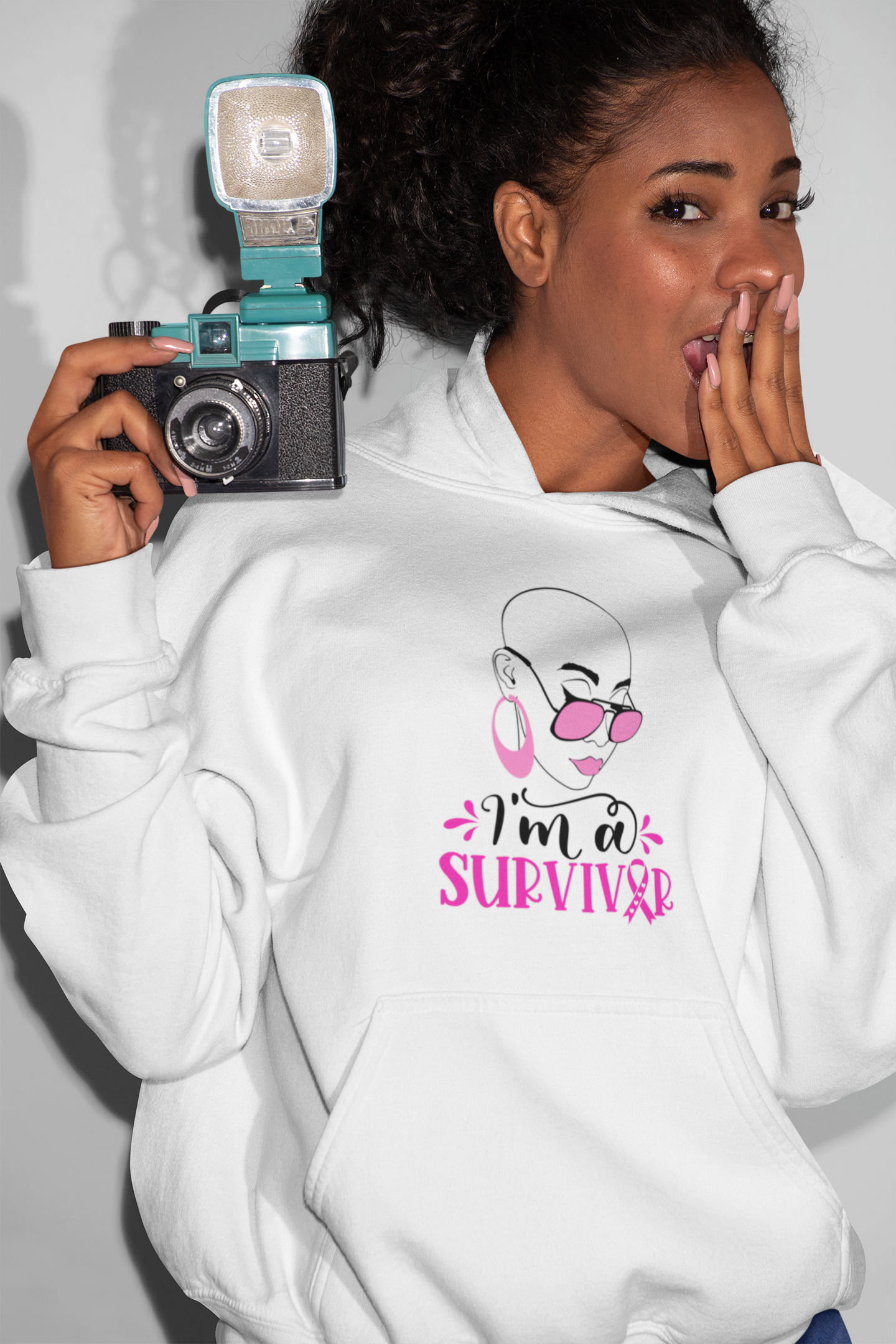 I'm A Survivor | Women's Hooded Sweatshirt