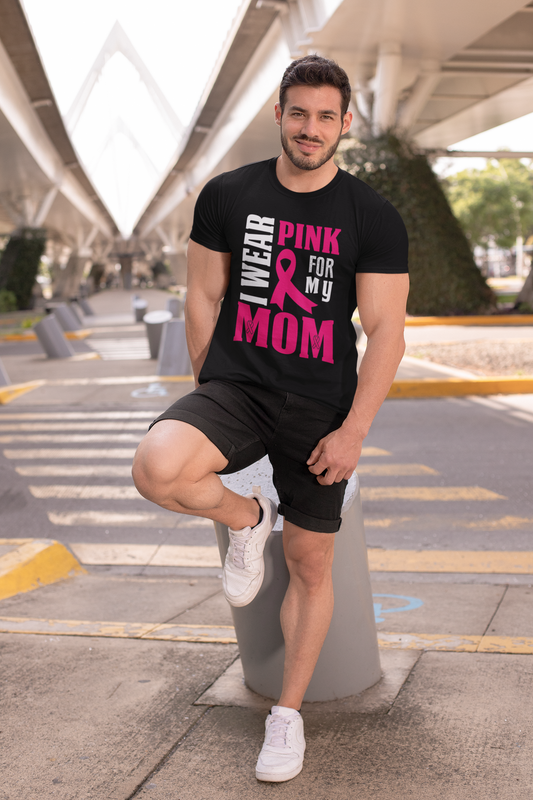 I wear pink | Men's Jersey Short Sleeve Tee