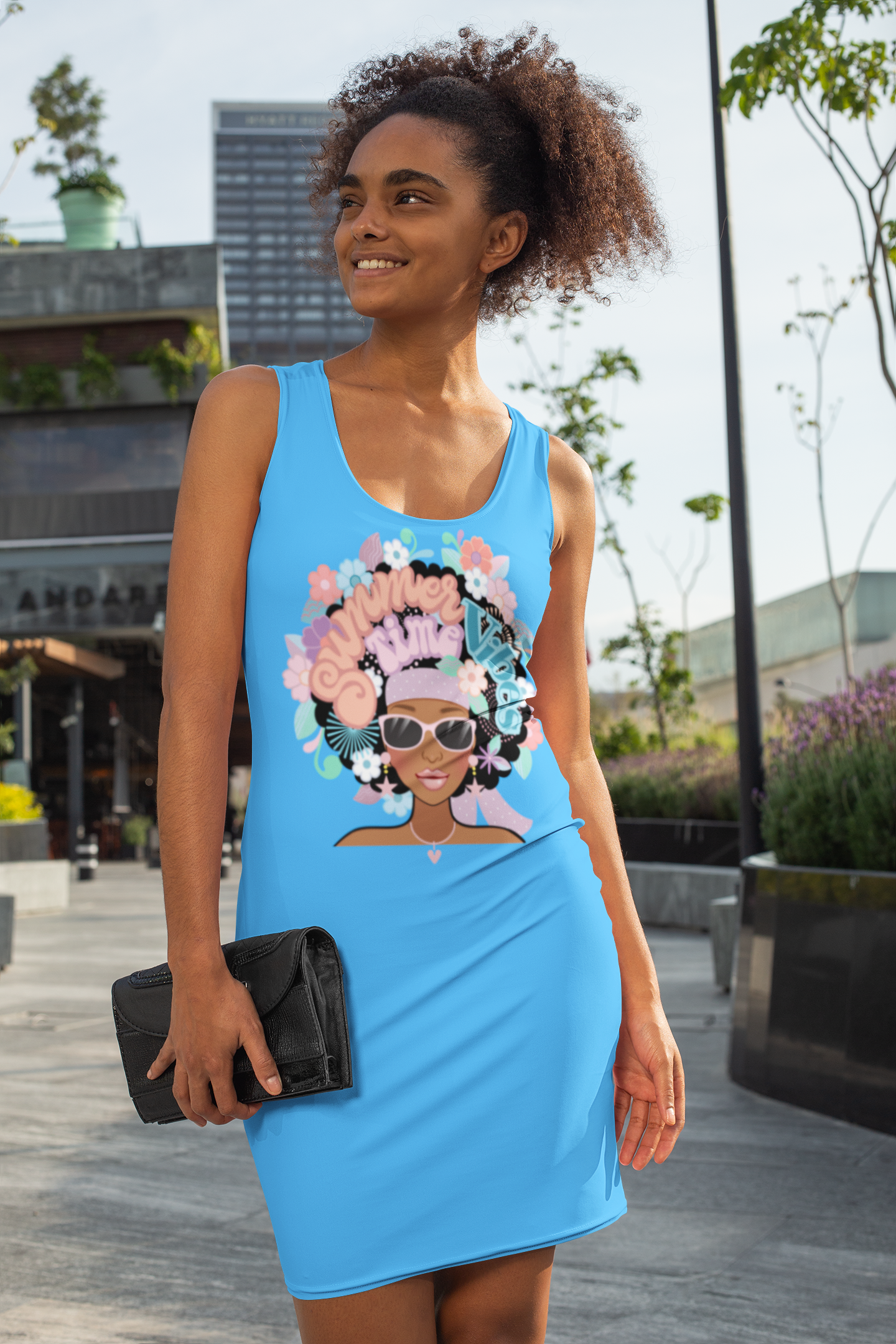 Summertime Vibes | Women's Racer Back Dress